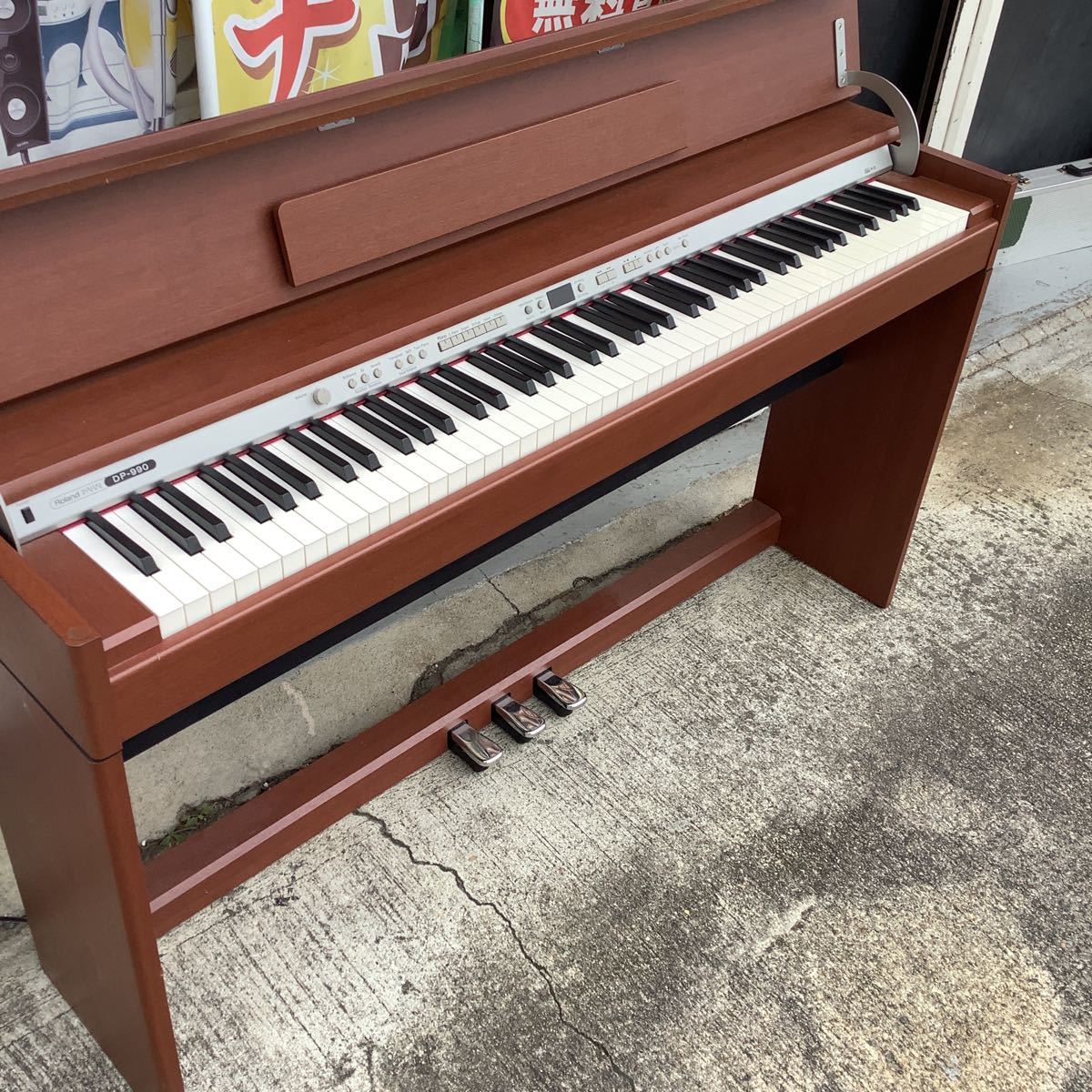楽器-Roland ローランド DP-990 電子ピアノ 2008年製 動作品 椅子無し